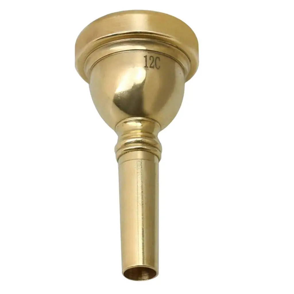 High-grade Trombone Mouthpiece Gold-plated for Trombone Parts Accessories