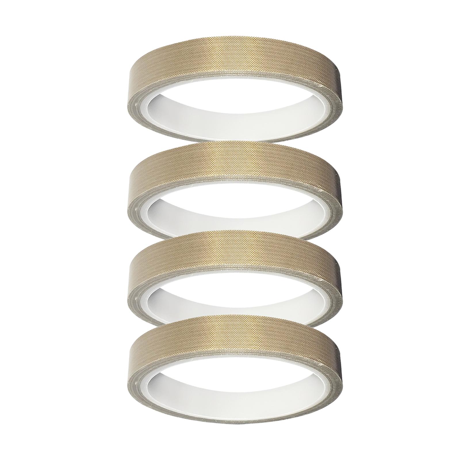 PTFE Coated Fabric Tape 33ft Insulation High Temperature Adhesive Tape