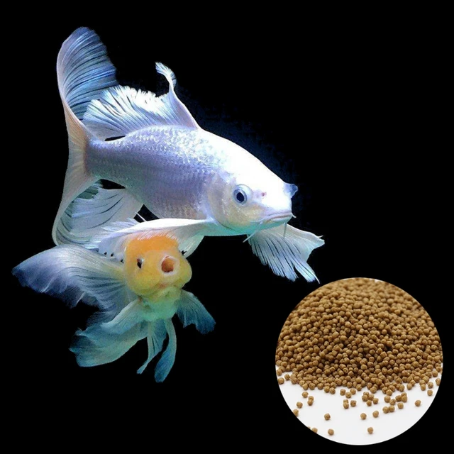 Goldfish Koi - 1.5mm 3mm 5.5mm Granules Spirulina Fish Food for