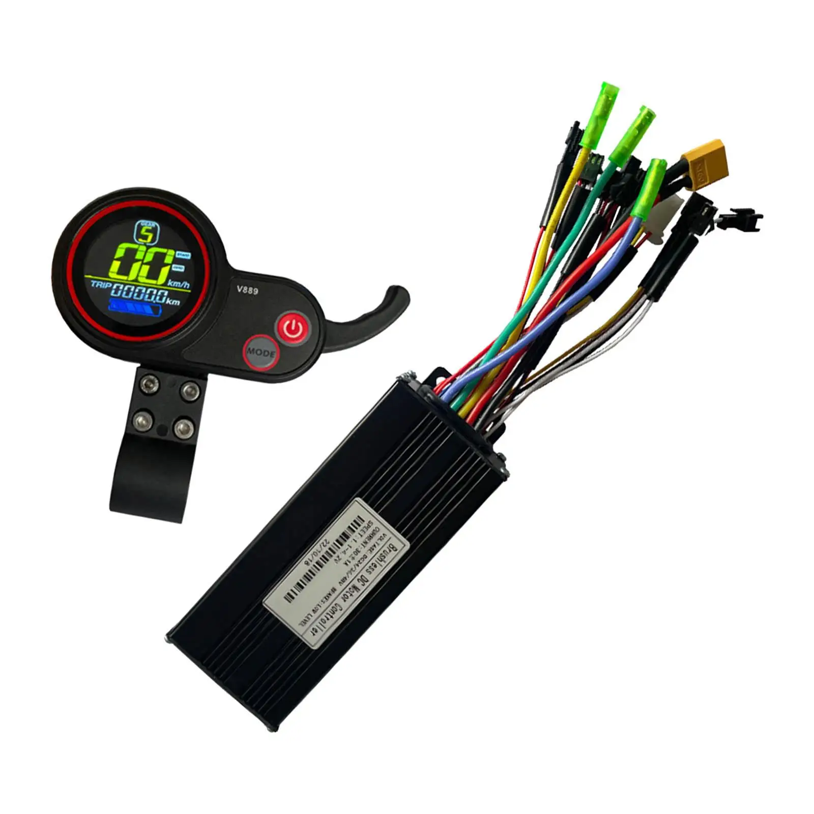 Motor Controller Kit Waterproof Three Modes Easy to Install E Bikes electric Scooters Controller for 750/1000W Motor Controller