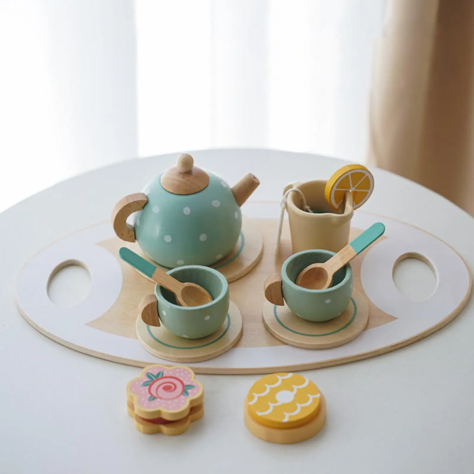 15Pcs Pretend Tea Party Montessori Early Educational for Toddlers Kids