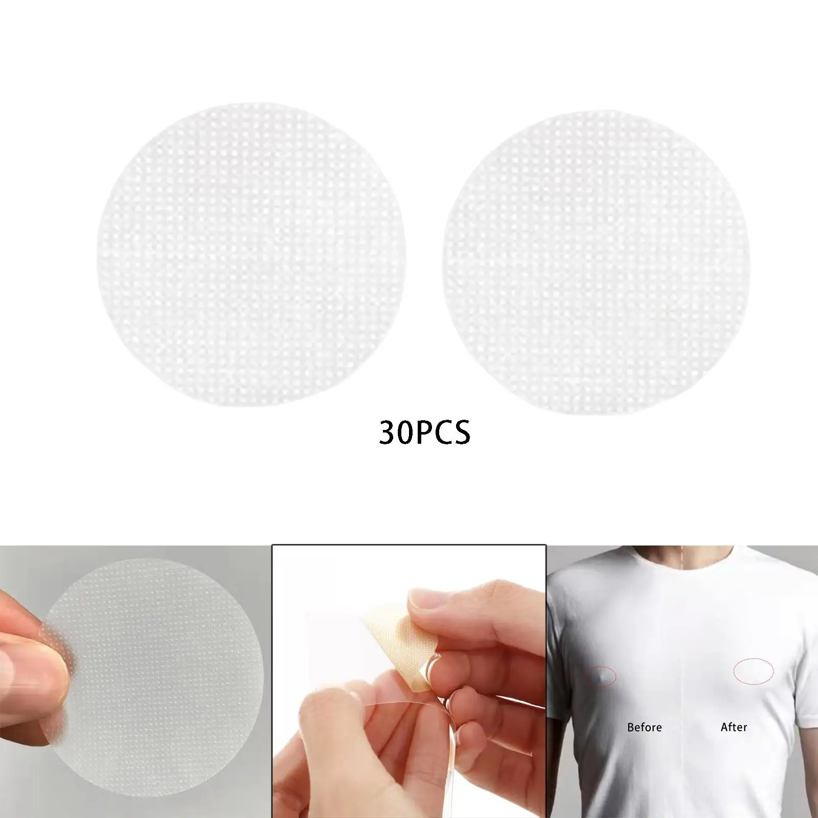 60 Pieces Nude  Adhesive Bandage Sticker Patch Breathable Round Breast Pasties for Runners, Women Men Gym, Joggers