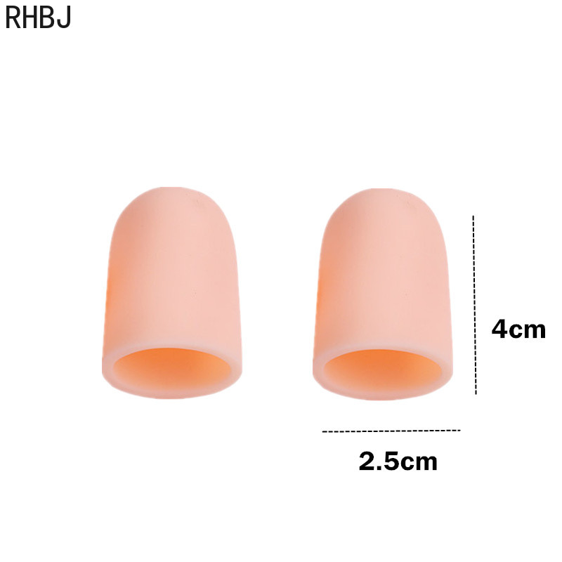 2 Stück Silikon-Finger- und Zehenschutz, Hühneraugen-Zehenschutz, Daumen-Überlappungs-Schutz, Schmerzlindernde Hülle, Zehenspreizer, Fußpflege-Tools – Detail 15