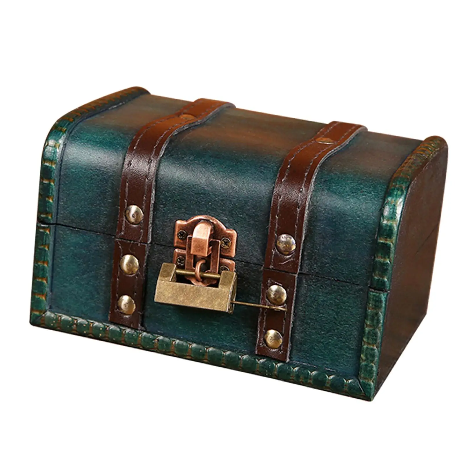 Jewelry Box Storage Case Portable Decorative Retro Organizer Jewelry Case