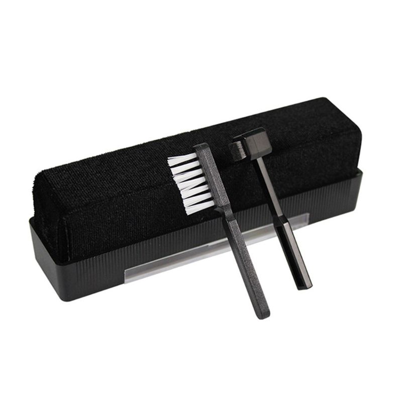 Title 8, Record Brush Phonograph for LP Vinyl Cleaning B...