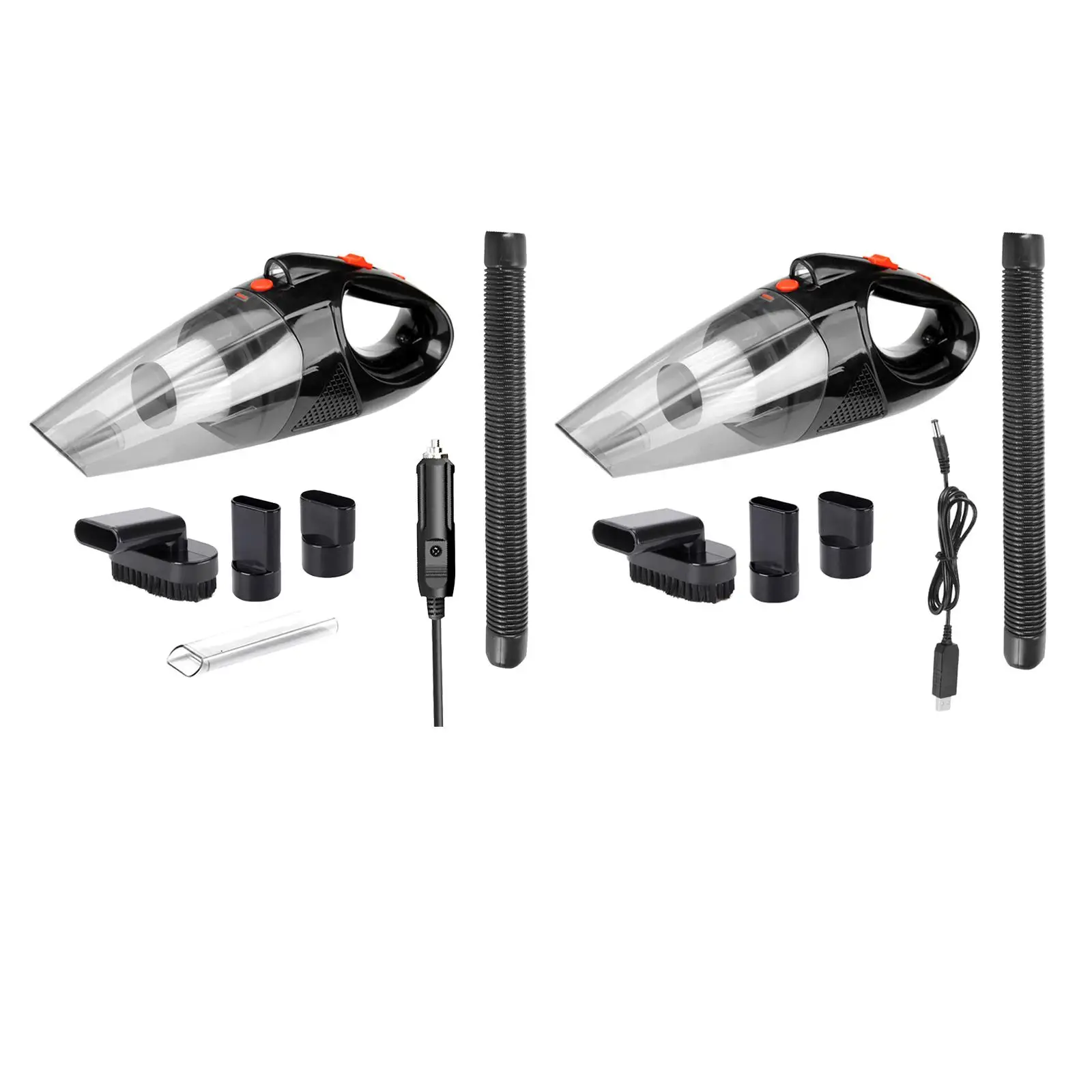 Handheld Car Vacuum Cleaner 120W High Power Mini Lightweight Interior Detailing