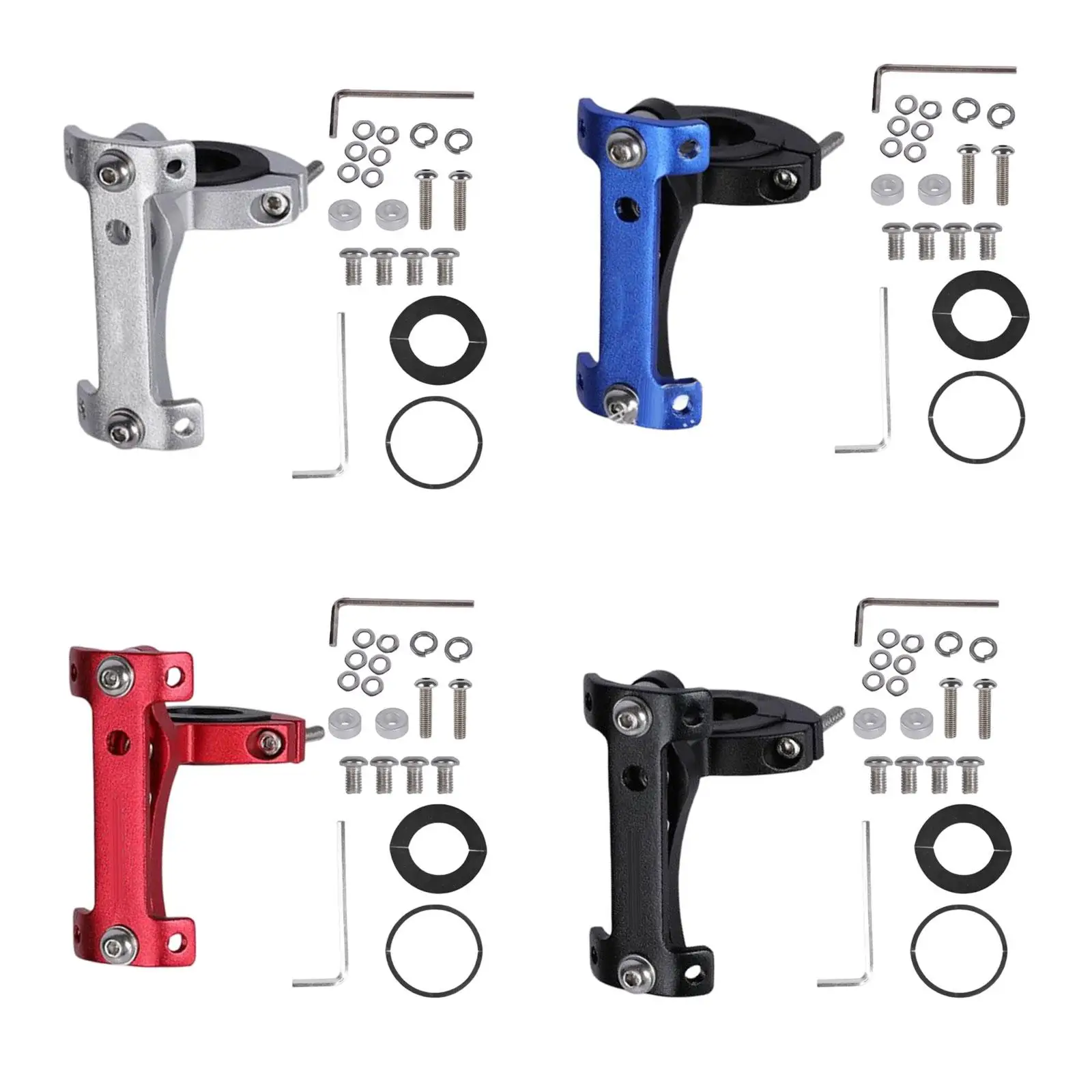 Bike Double Water Bottle Extension Rack Stable Easy to Install Aluminium Alloy Bottle Cage Mount for Bike Cycling Attachment