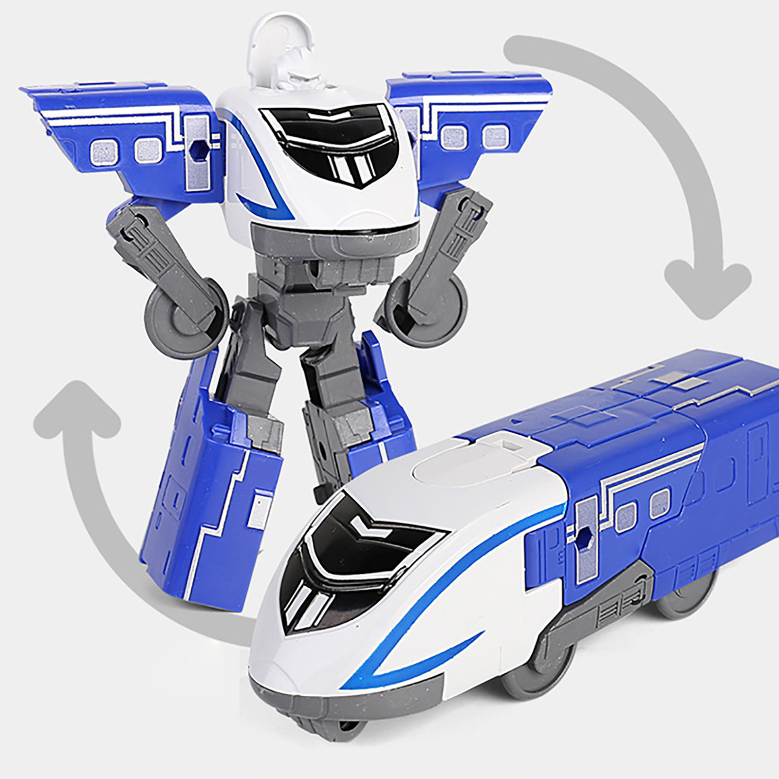 Новые экшн-фигурки, трансформирующие автомобили, игрушки, отличный Робот 2  в 1, модель поезда для мальчиков, забавные игрушки, улучшающие способность  детского мышления | AliExpress