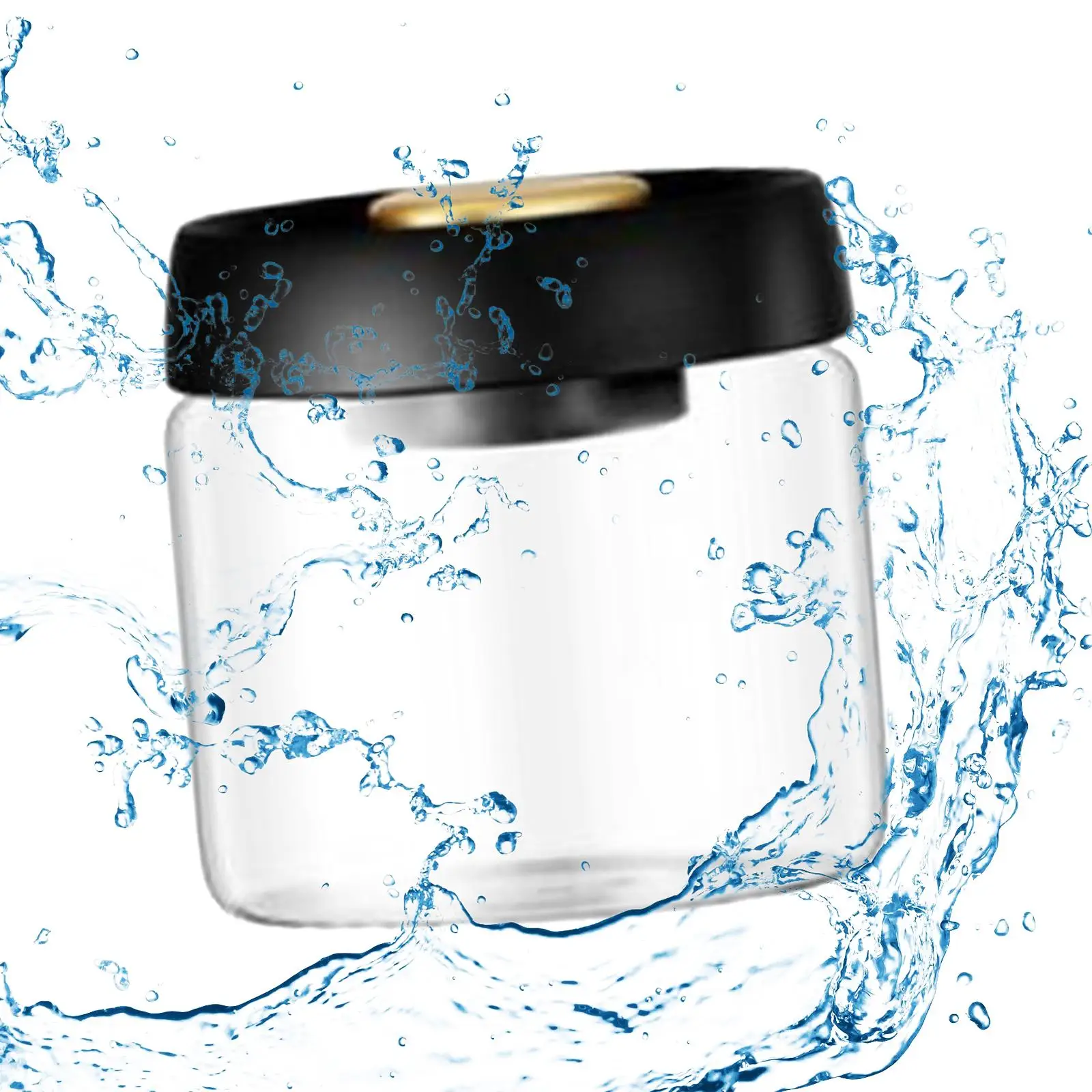 Vacuum Food Storage Jars, Transparent Glass Canisters,. Press Vacuum Sealed Jars