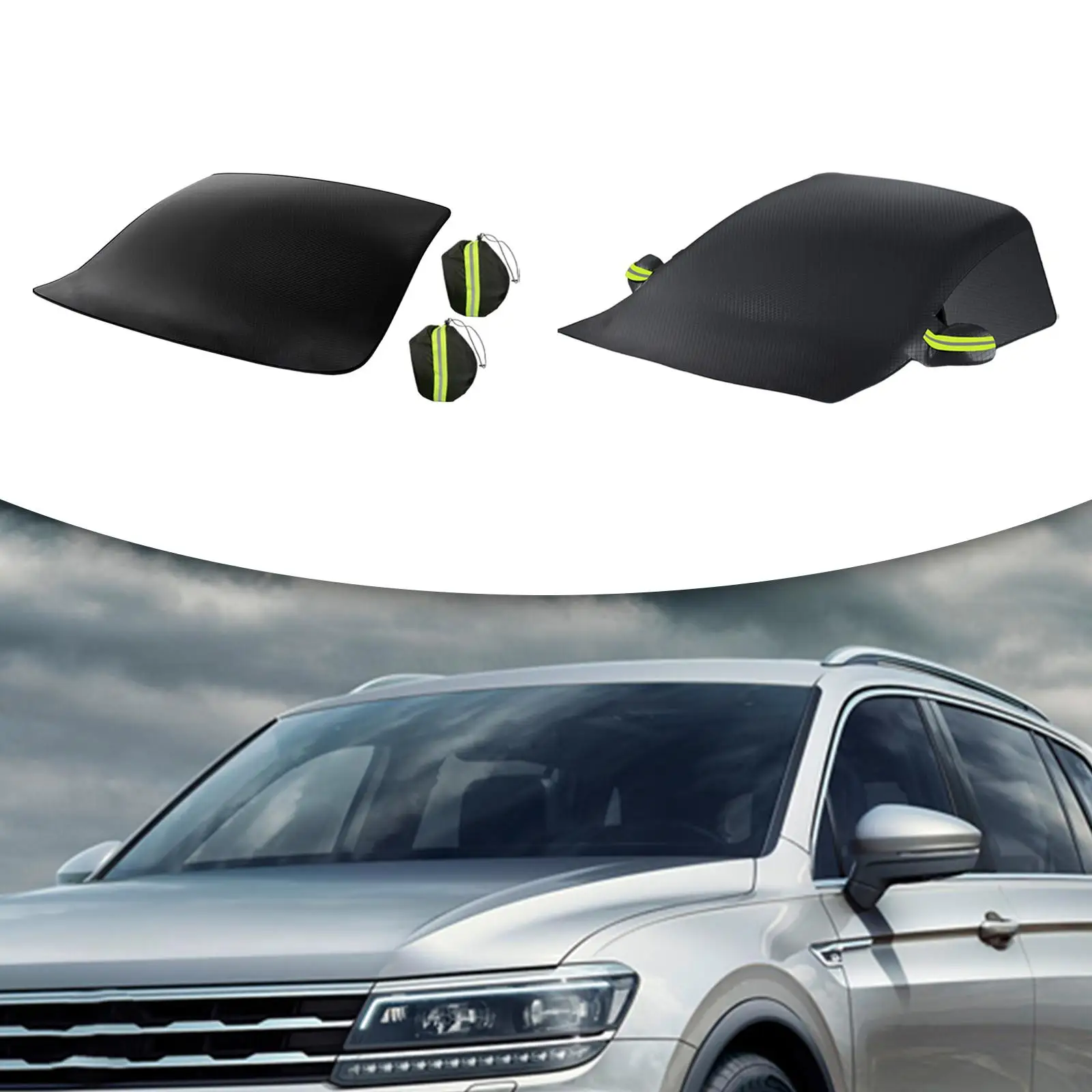 Car Windshield Cover Sun Shade Snow Dust Guard Weatherproof Protector Thickened Outdoor Waterproof Glass Cover