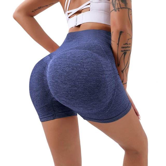 Sexy Booty Push Up Sport Yoga Shorts Women Fitness Spandex Seamless Running