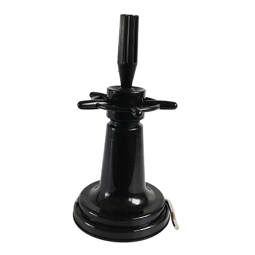  Head Stand Hairdressing Manikin Training Hat Holder Swivel Black