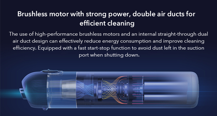 Original MIJIA Portable Handheld Vacuum Cleaner For Home Car Mini Wireless Dust Catcher Collector 13000PA Cyclone Suction