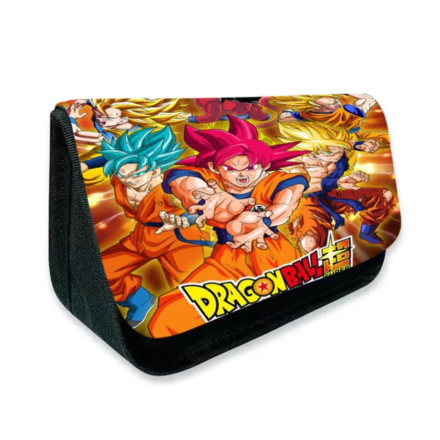 XALER Goku Sayajin Pencil Case Holder Office Buggy Pouch Zipper Pen  Stationery Bags : : Office Products