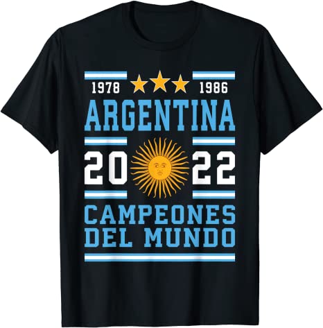Argentinien 3 Sterne Argentinischen Flagge Tres Estrellas Drei Sterne T-Shirt Beste Ziege der Jahr Immer Graphic Tee Gedenk Geschenke – Detail 10