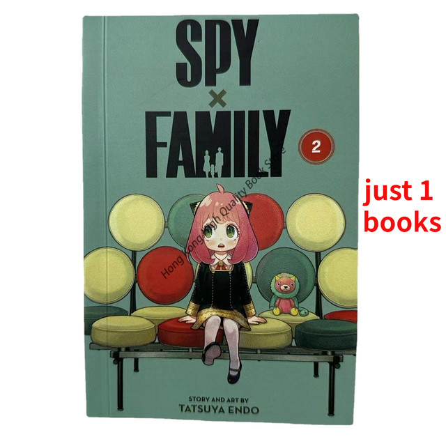 Spy x Family Vol.1-12 Manga Japanese Version Anime Comic Book