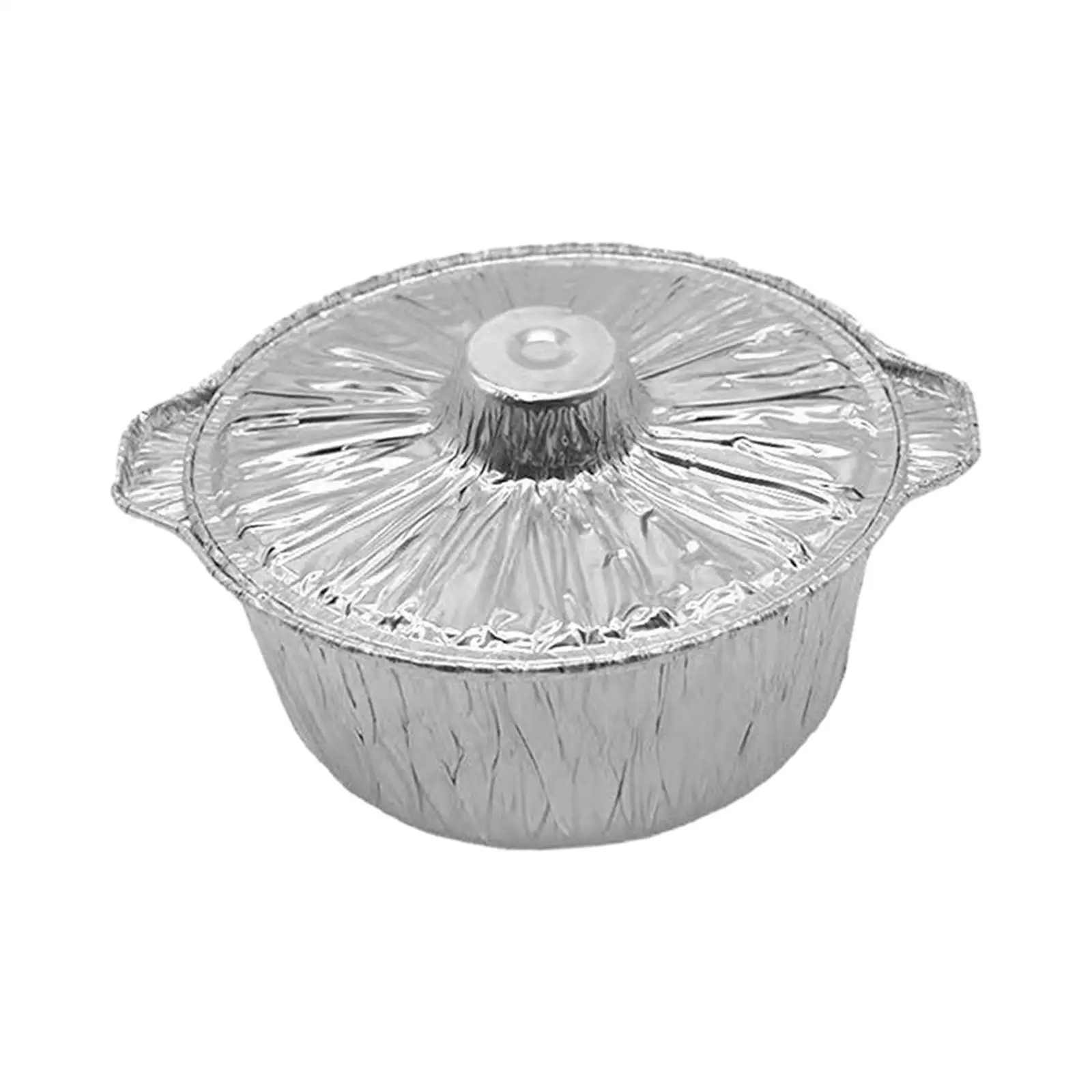 Meat Pot Bakeware Cake Pan Pie Pan Stockpot Disposable Cooking Pot Baking Tin Pot for Events Vacation Barbecue Broiling Trips