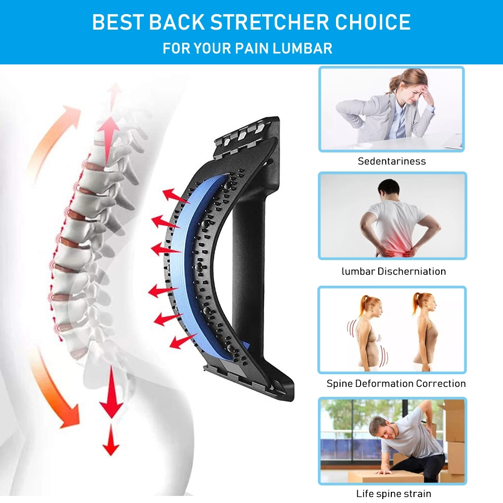 Best of Magnetic Back Massage Muscle Relax Stretcher Posture Therapy Corrector Back Stretch Spine Stretcher Lumbar Support Pain Relief Reviews & Tips - Image 2