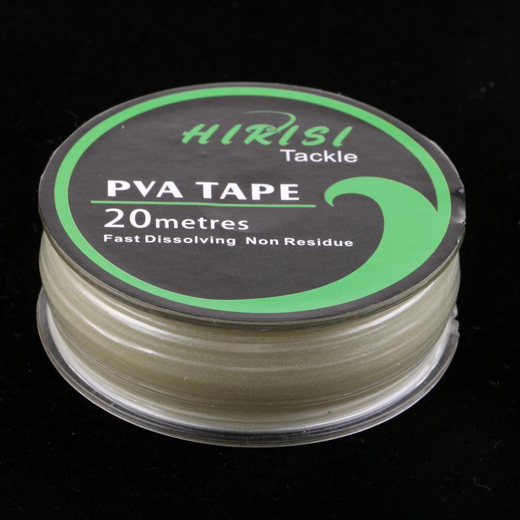 20m 10mm Water Dissolving PVA Tape - Carp Barfbel Bream Tench Coarse Fishing