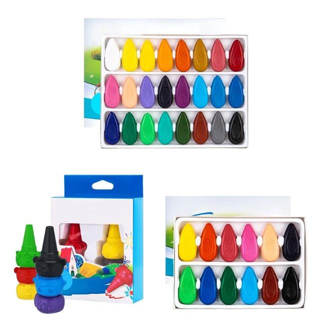 Portable Water Drop-shaped Colorful Set Kids Drawing Supplies - AliExpress