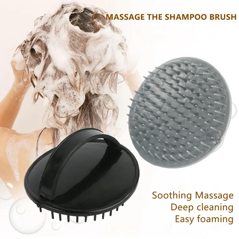 Best of Silicone Shampoo Scalp Hair Massager Wet And Dry Shampoo Massage Comb Adult Soft Household Bath Hair Shower Brush Comb Care Tool Reviews & Tips