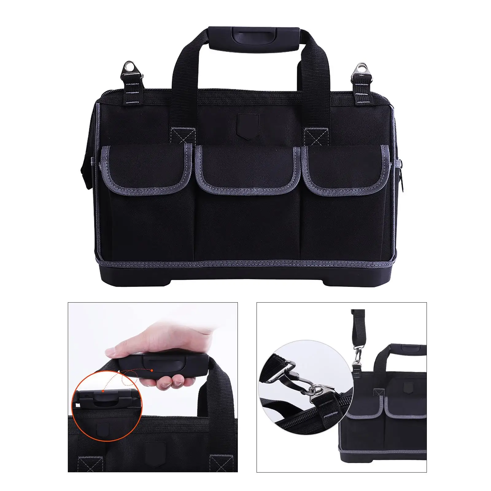 Portable Tool Bag Large Capacity Working Tool Bag for Mechanical Essentials Camping Gear