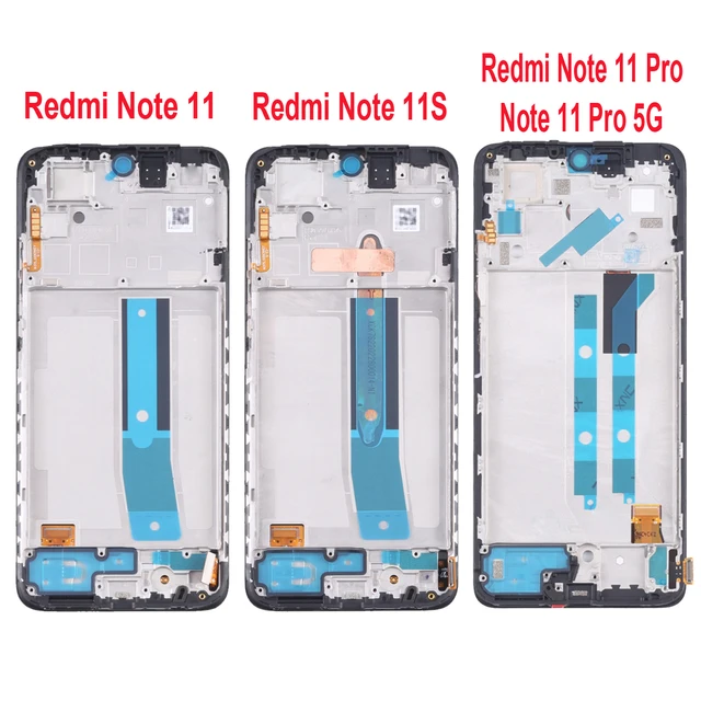 Original For Xiaomi Redmi Note 11S 5G 22031116BG LCD Display Touch Screen  Digitizer For Redmi Note11S 2201117SG 2201117SI LCD