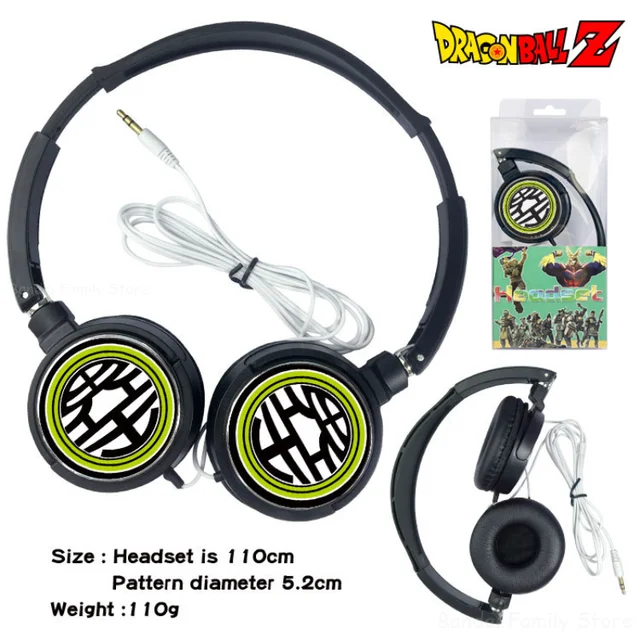 Dragon Ball Son Goku Wired Headset Anime Earphones Earbuds Sport Headset  Cartoon Stereo Sound Earphones For Pc Gaming Earpiece - Action Figures -  AliExpress