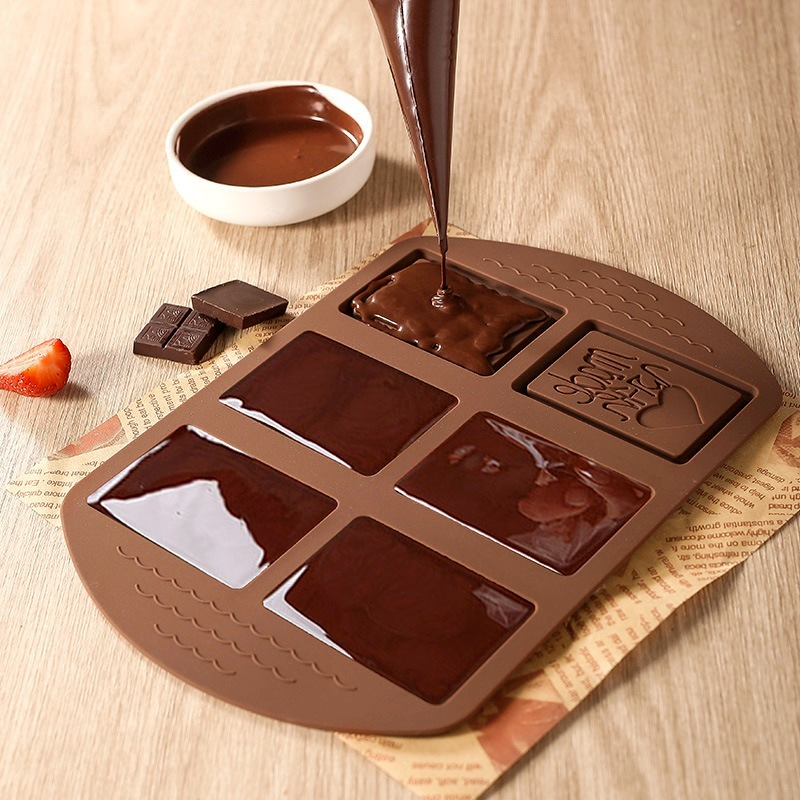 Description Picture 4 of itemSilicone Chocolate Baking Mold Creative Handmade Multi-Pattern for Kitchen Biscuit Cakes Dessert Bakeware Decorating Tools