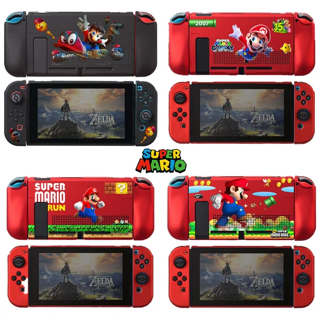 Super Mario Bros Cartoon Switch Case, PC Protetor Shell Duro, Anime Shell,  Acessórios Do Jogo Do Controlador, Oled - AliExpress