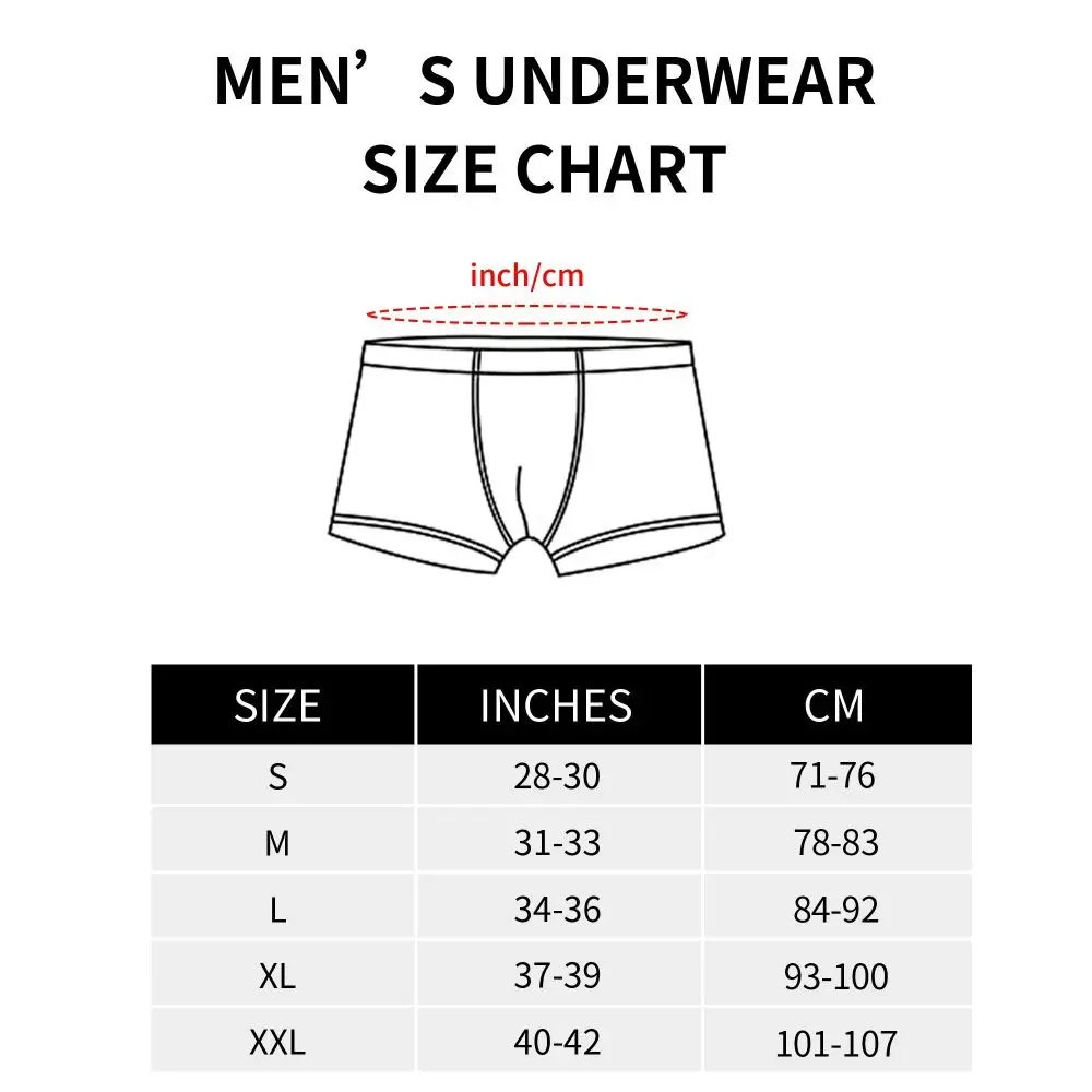 Sexy Boxer Shorts Panties Briefs Men Mafalda Kawaii Cartoon Underwear Soft Underpants for Homme underwear boxer