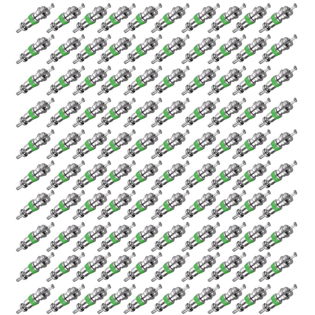 3x 100pcs /C Valve Core 134 Conditioning Service System Copper