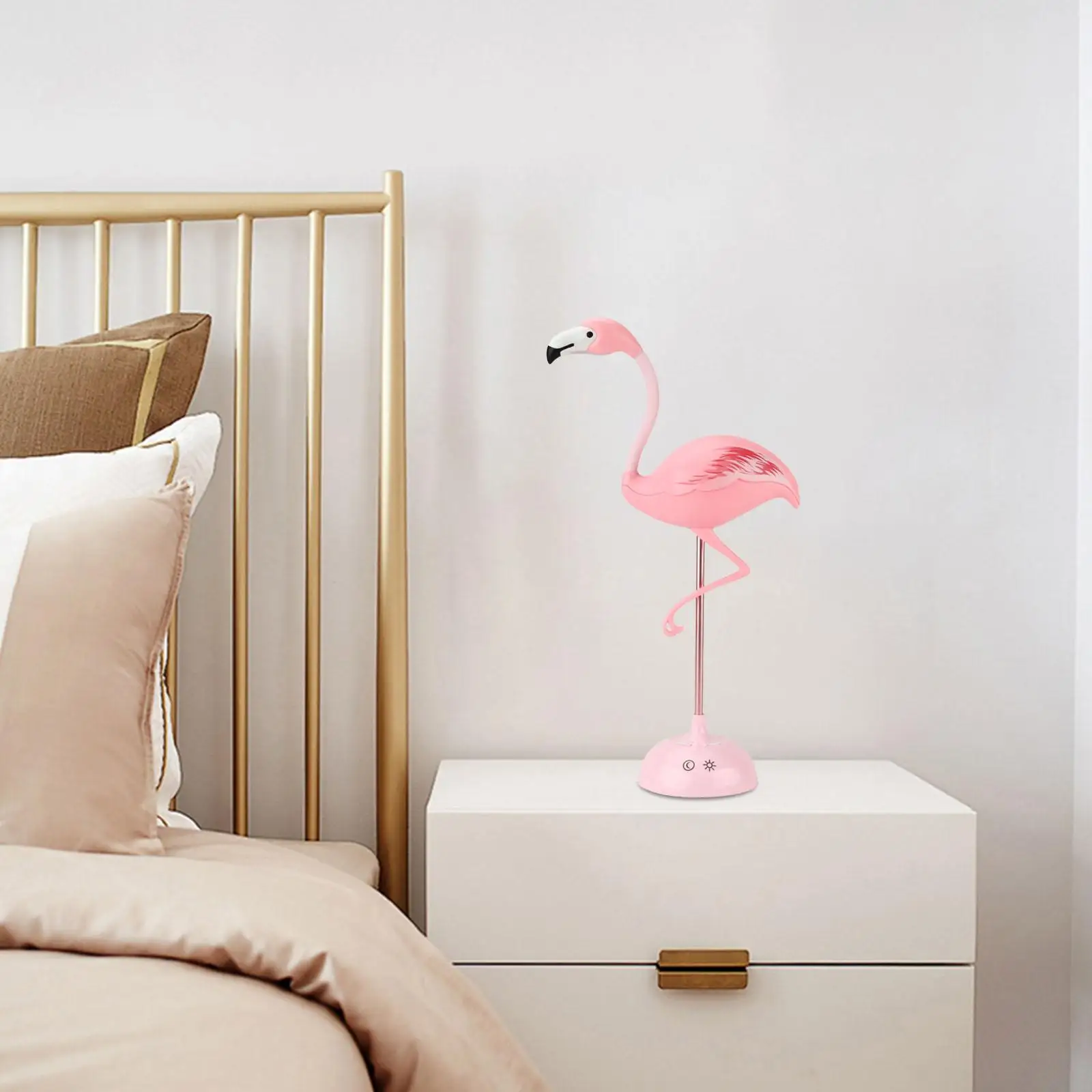 Flamingo Night Light Decorative Bedside Table Lamp for Bedroom Desktop Gift