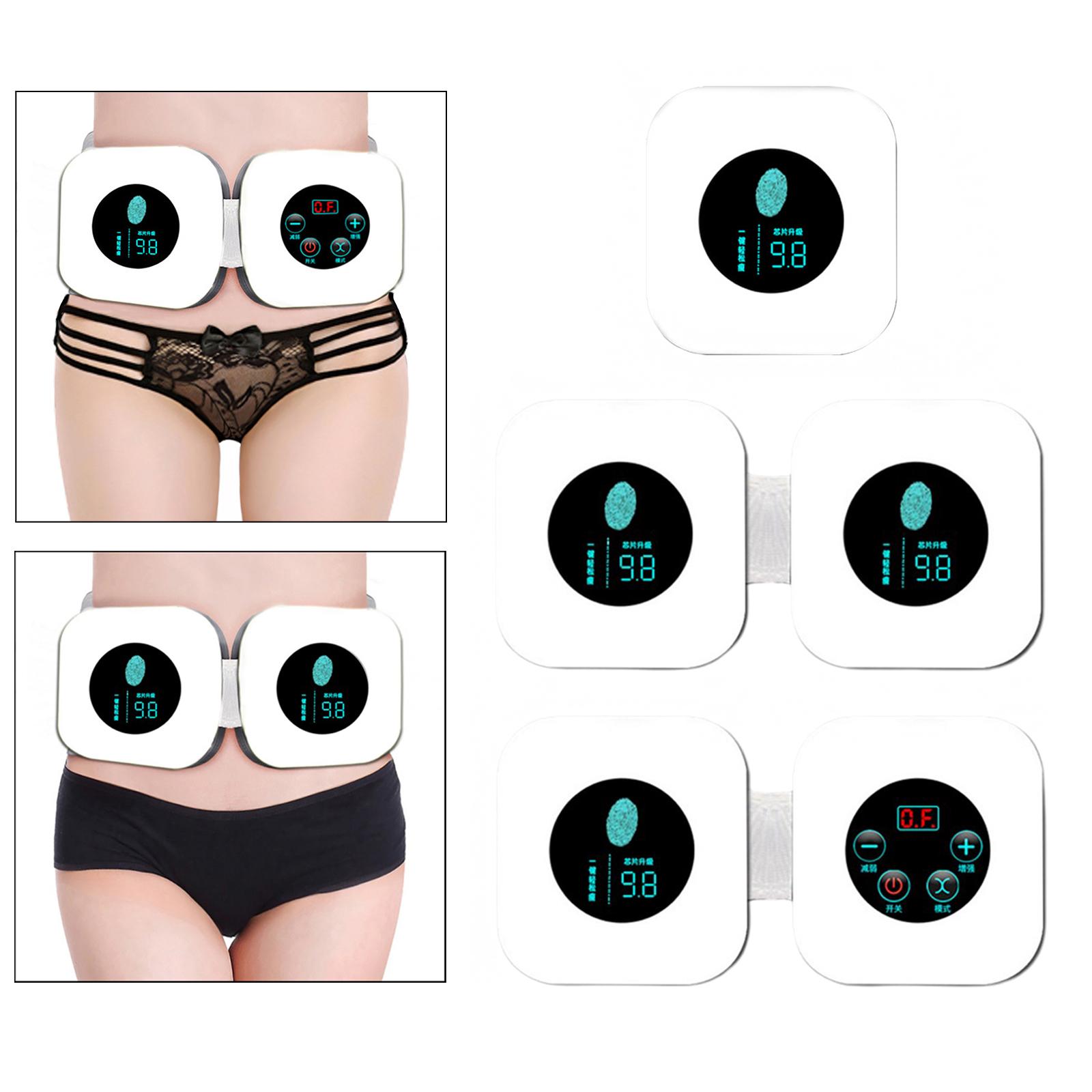Slimming Belt USB Fast Fat Burning Vibration Massage Portable Promote Digestion Abdominal Massager for Fitness Home Office Men
