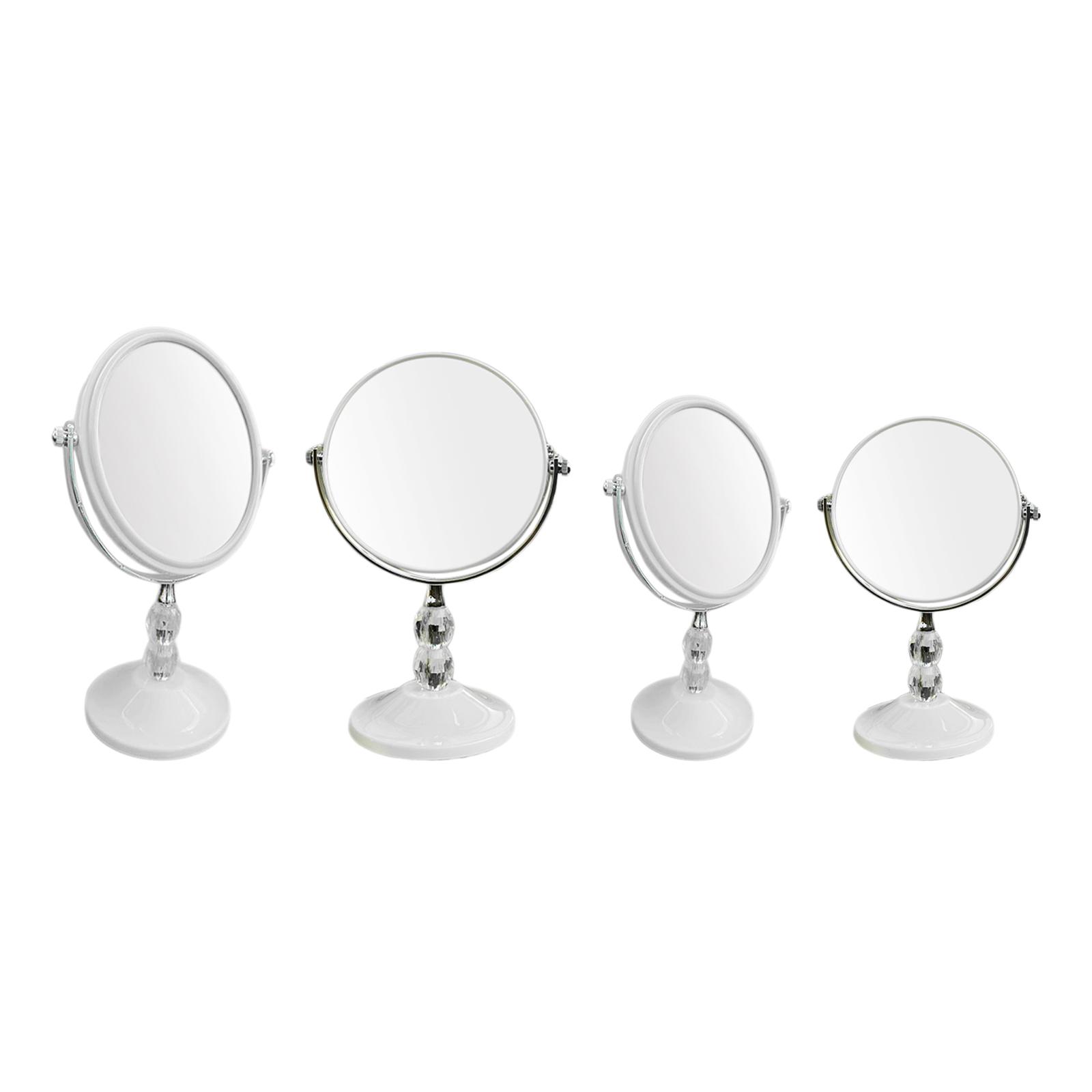 360° Rotation Vanity Mirror Bathroom Vanity Mirror Tabletop Mirror Personal Mirror for Apartment Entryway Dressers Hallway Men