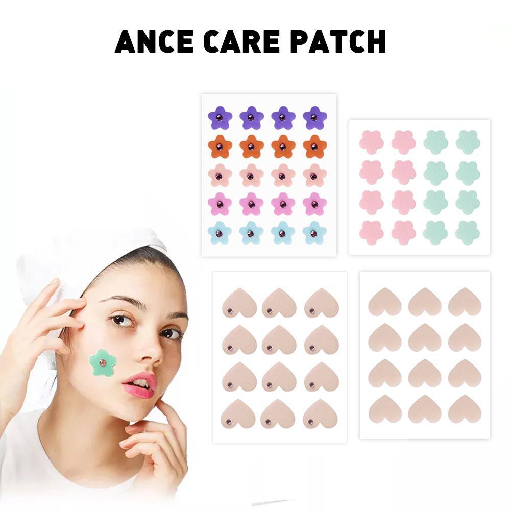 Best of Diamond Colorful Acne Patch Acne Pimple Spots Treatment Waterproof Natural Natural Invisible Concealer Breathable Face Skin Care Reviews & Tips