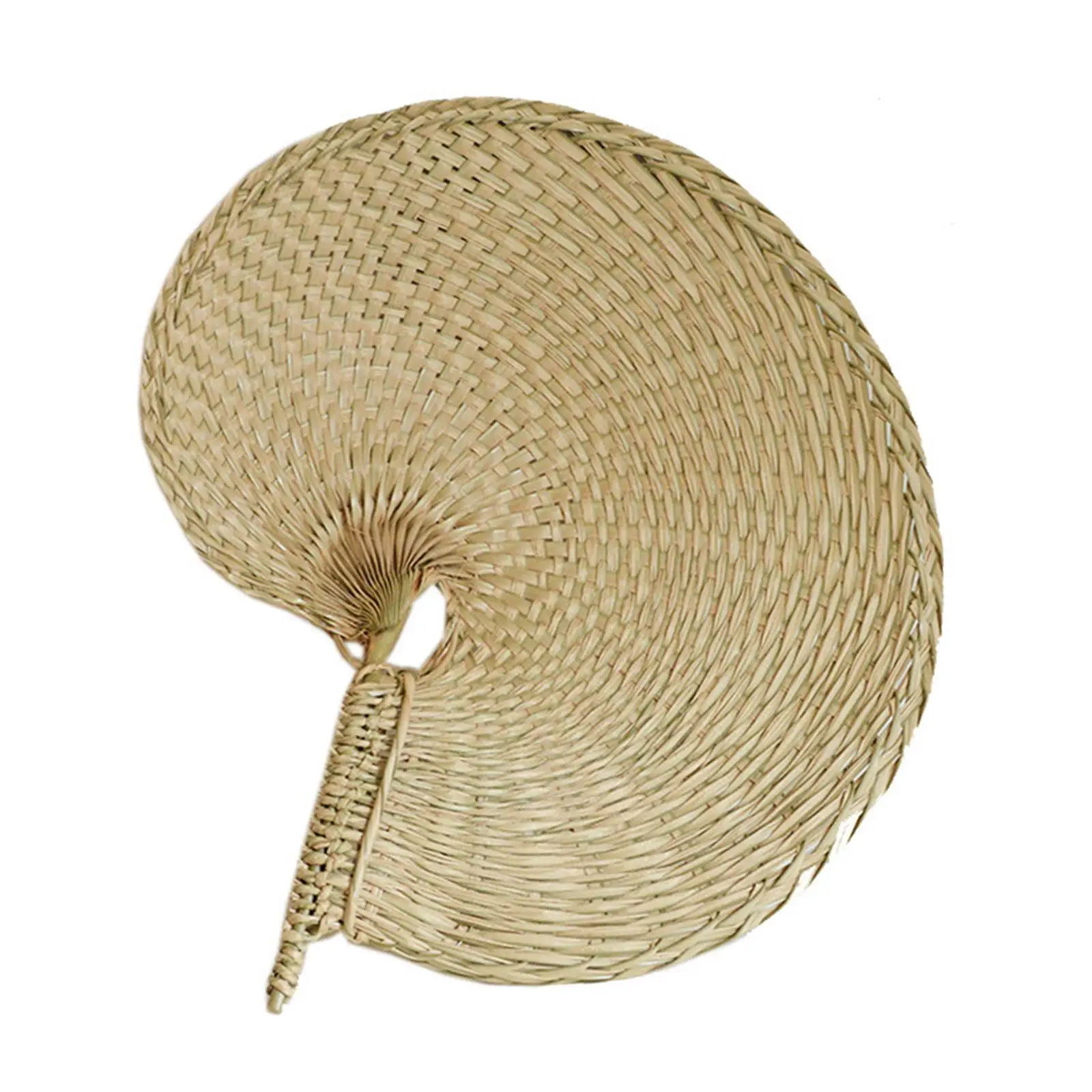 Hand-Woven Hand Fan Chinese Style Boho for Summer Home Table