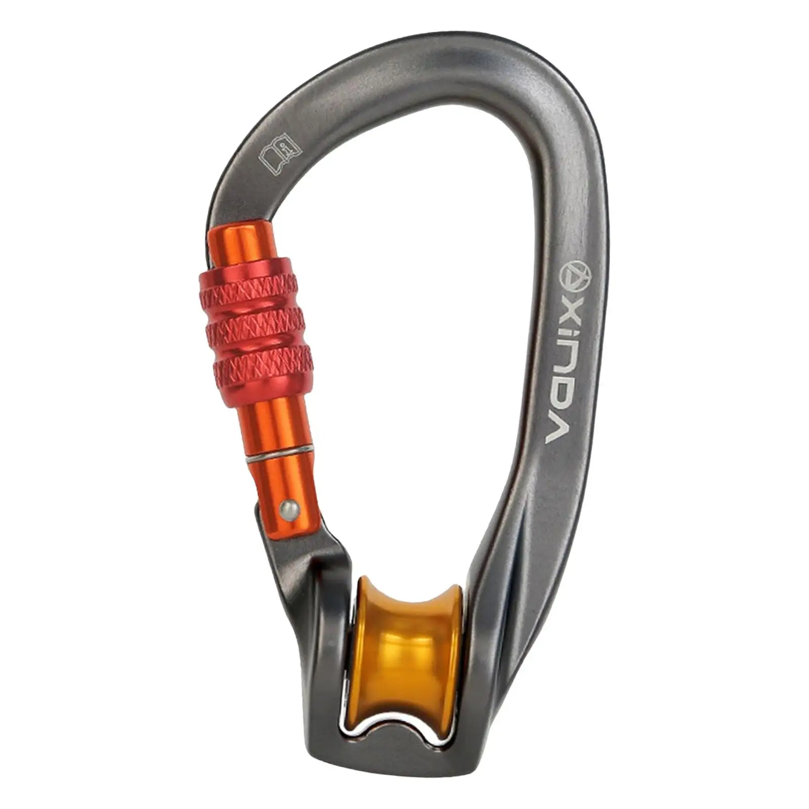 Professional Climbing Carabiner D Shape Safety Lock Outdoor Climbing Ascend Mountaineering Equipment