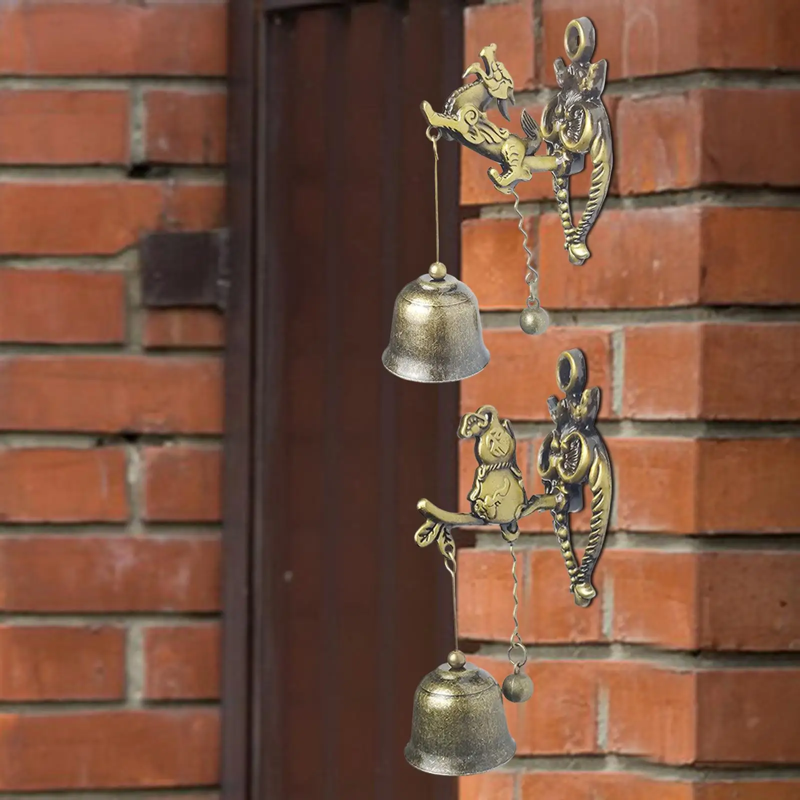 Hanging Wind Chimes Gate Bell Entry Door Bell Home Garden Wall Ornaments