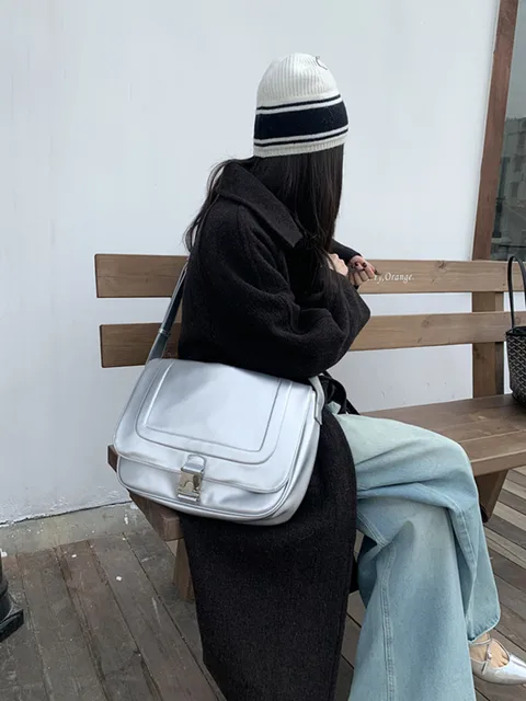 Korean Crossbody Messenger Bag — More than a backpack
