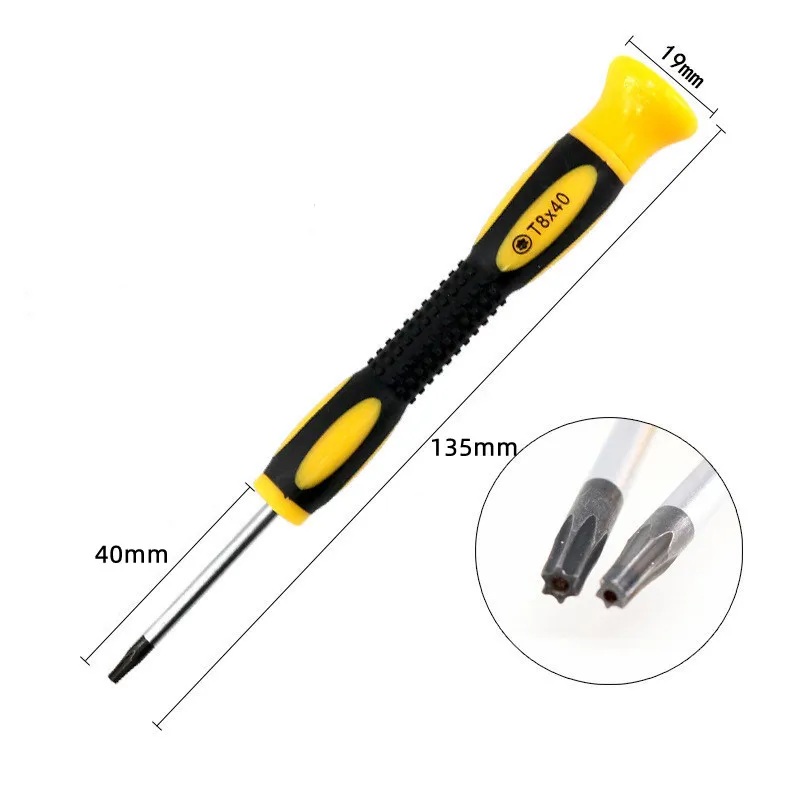 Description Picture 4 of itemT6/T8H/T10H Screw Driver Set Torx Tools T8 Screwdriver With Hole For Xbox One/ Xbox 360 Wireless Controller Repair Tool 1pcs