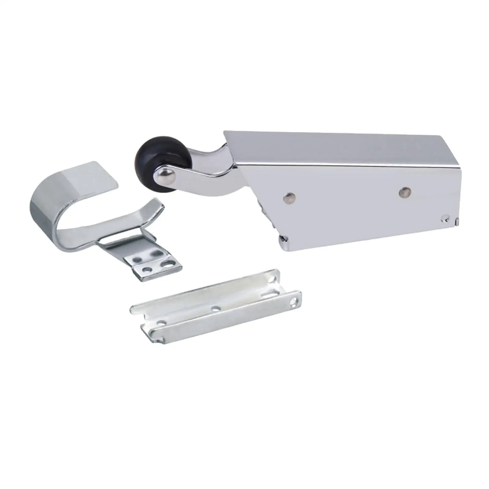 Spring Action Doors Closer Steel Automatic School Refrigeration Door Closers Spring Loaded with Quiet Rubber Wheel Hotel