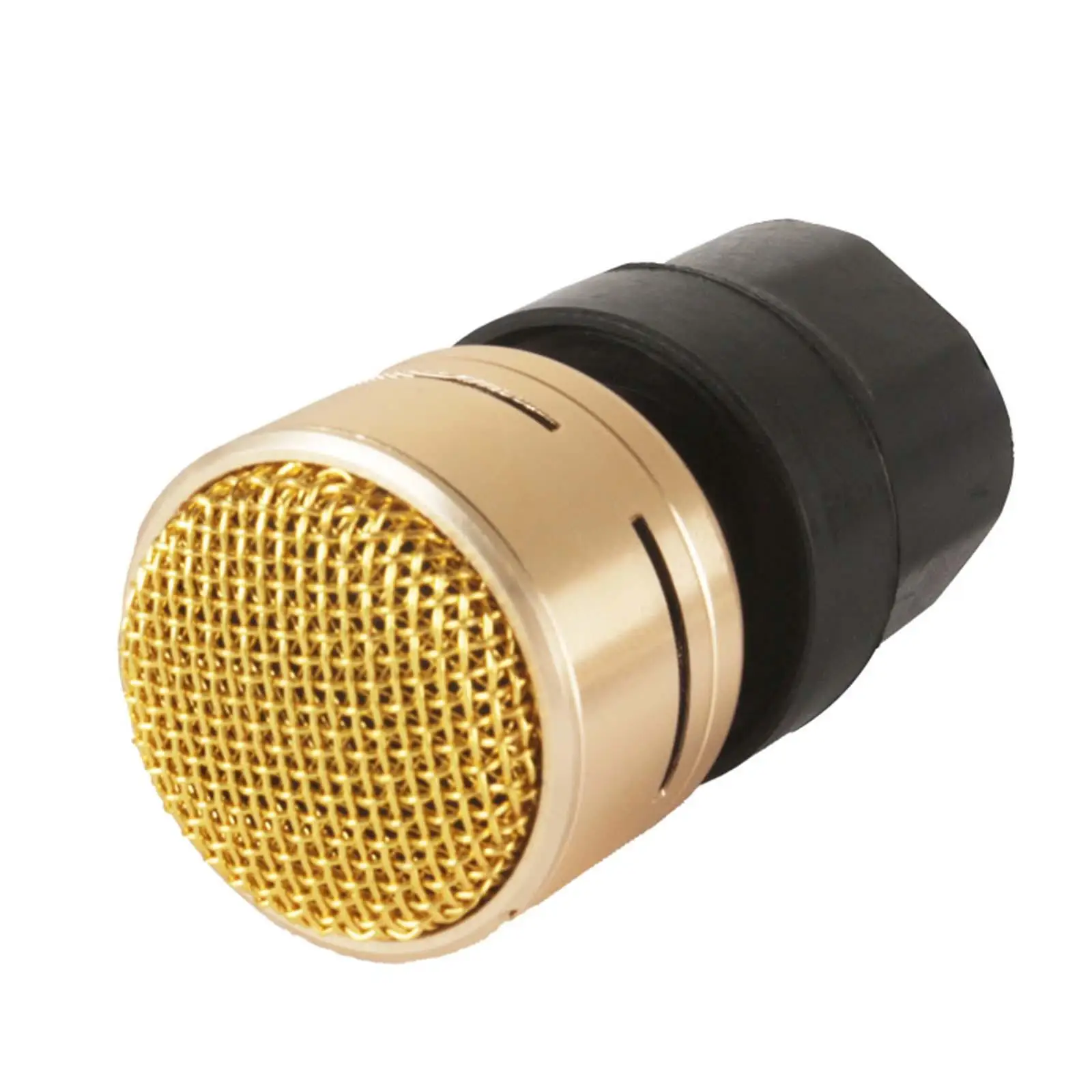 Microphone Cartridge Mic Sound Pickup Cartridge Wired Microphone High Sensitively Gold Professional Accessory Repair for N-m182