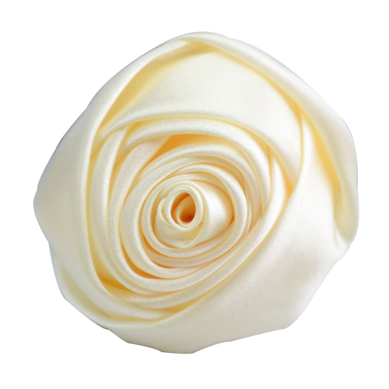 4 Teile/los 5,5 cm Satin Stoff Handgemachte Dreidimensionale Simulation Rose Knospe Großhandel DIY Schmuck Schuhe Und Hut Zubehör – Detail 6