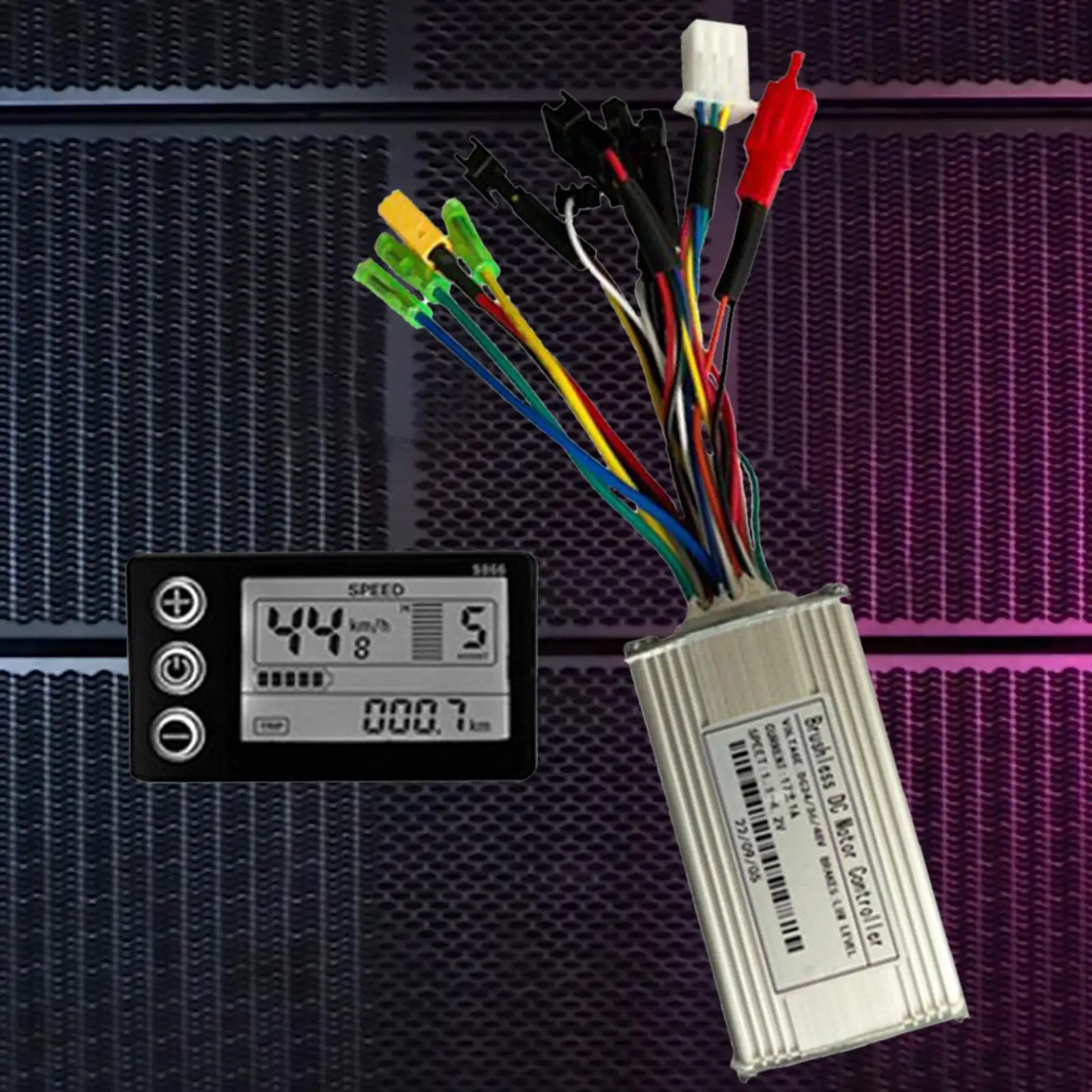 Motor Brushless Controller LCD Panel Steady Speed DIY for Electric Scooter