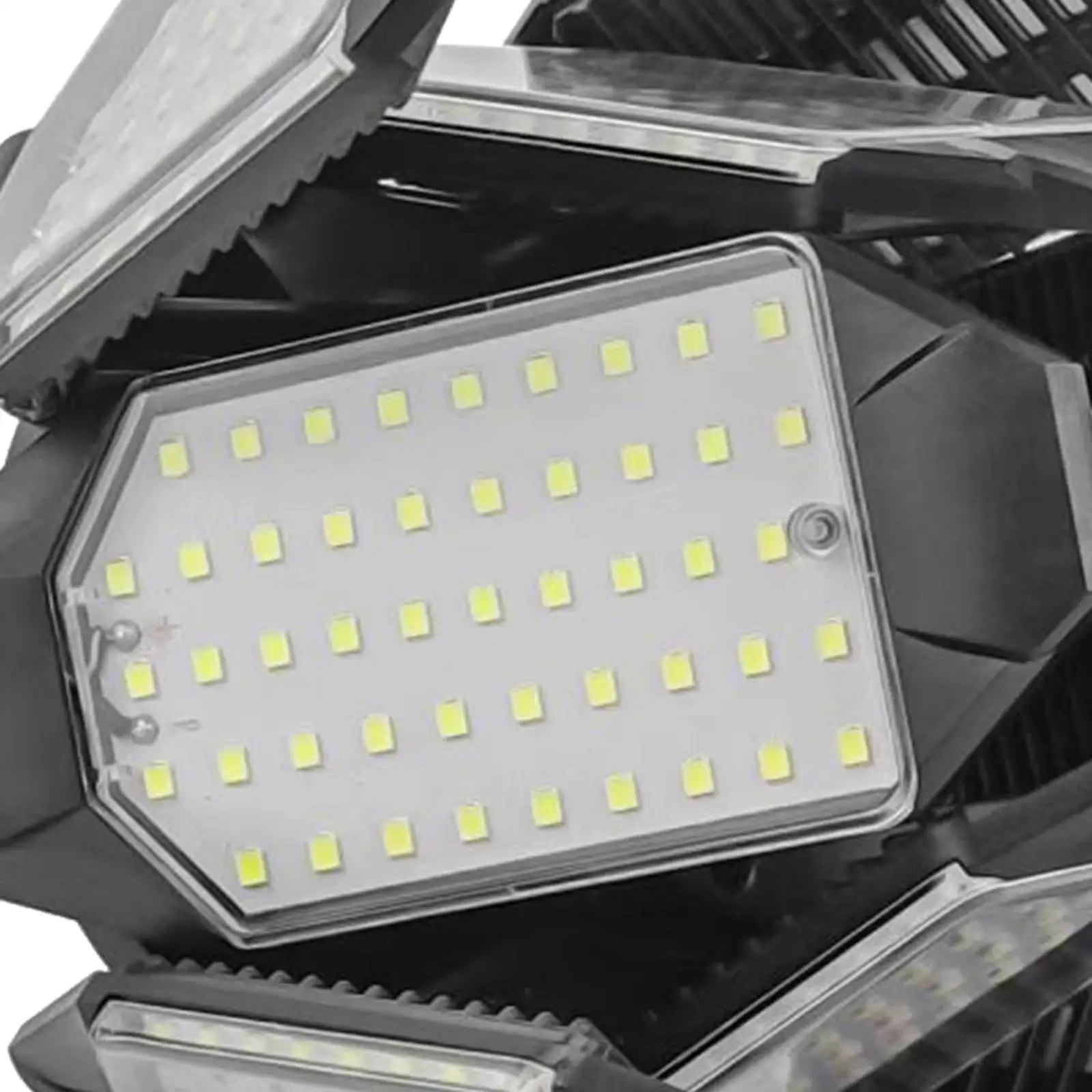 60W LED Garage Ceiling Light Industrial Lighting Deformable with 8 Adjustable Panel Folding Lights Garage Ceiling Light