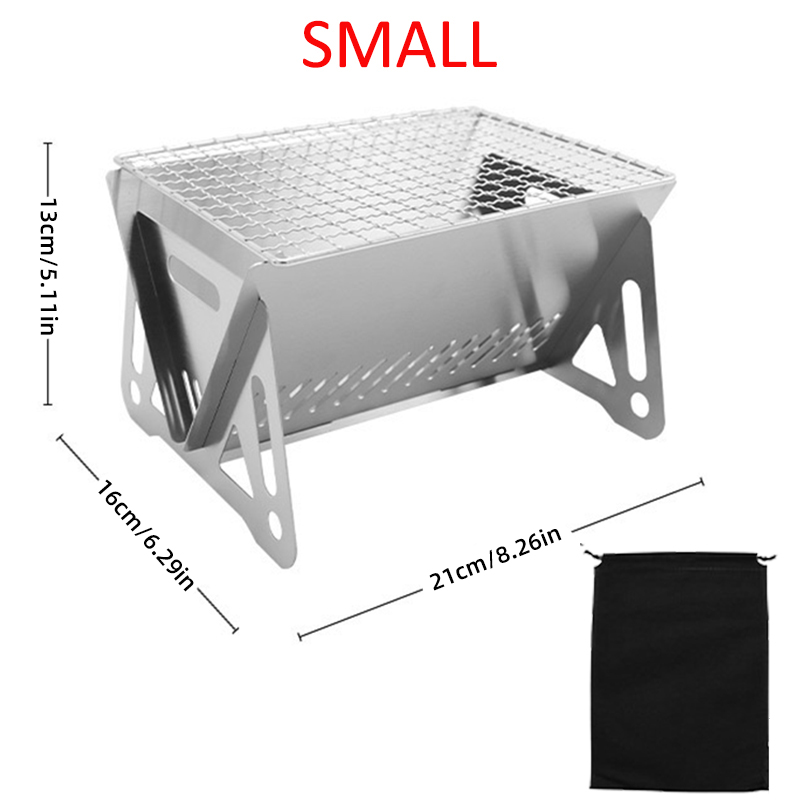 Title 1, Portable Foldable Barbecue Grill Heating Stove ...