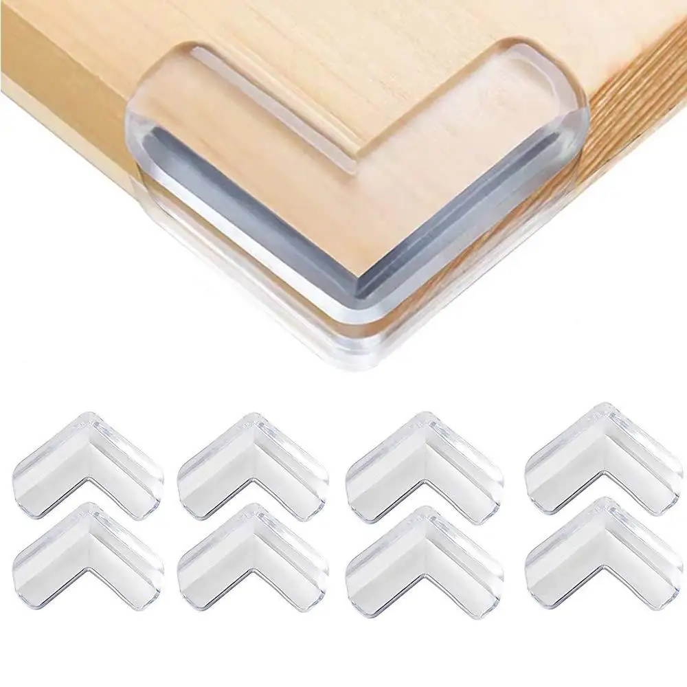 Nombre 1, 4/12PCS Transparent Anti Kollision Winkel PVC Pad Kind Sicherheit Ecke Schutz Baby Kollision Proof Protector Tisch Ecke