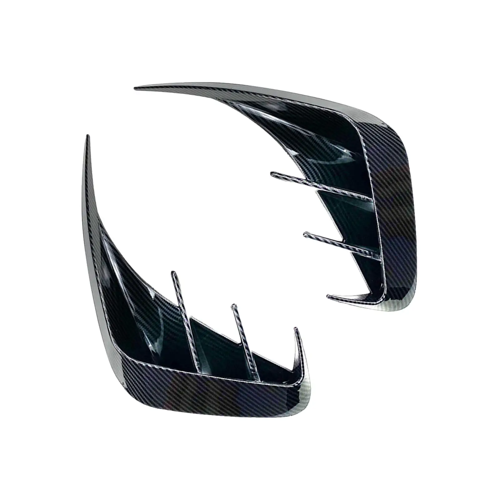 2 Pieces Sturdy Rear Bumper Lip Spoiler Professional Car Side Diffuser Splitter for BMW G20 G28 Modification Replacement
