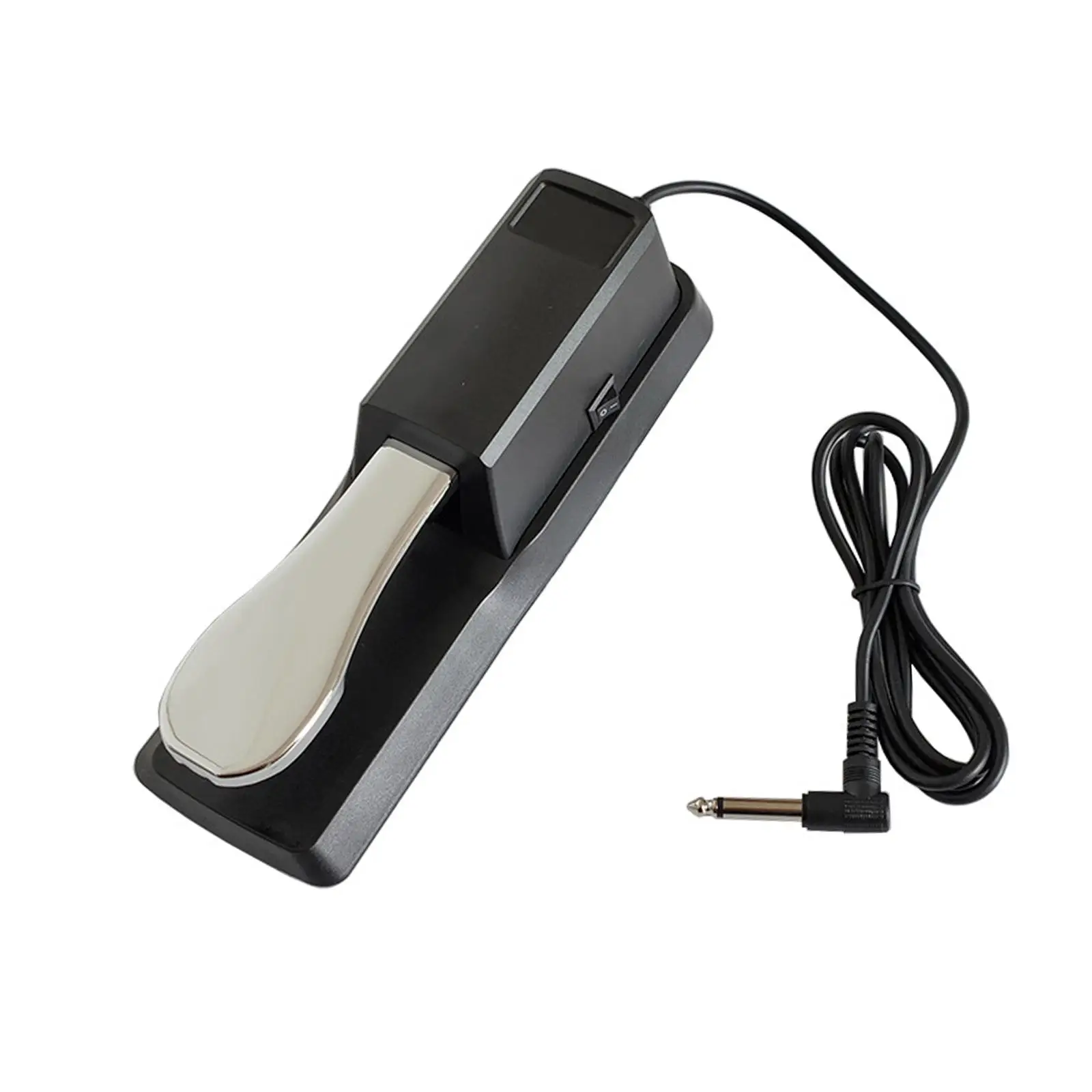 Keyboard Piano Pedal Polarity Switch Anti Slip Sustain Pedal for Training Repairing Performance Music Instrument Parts Exercise